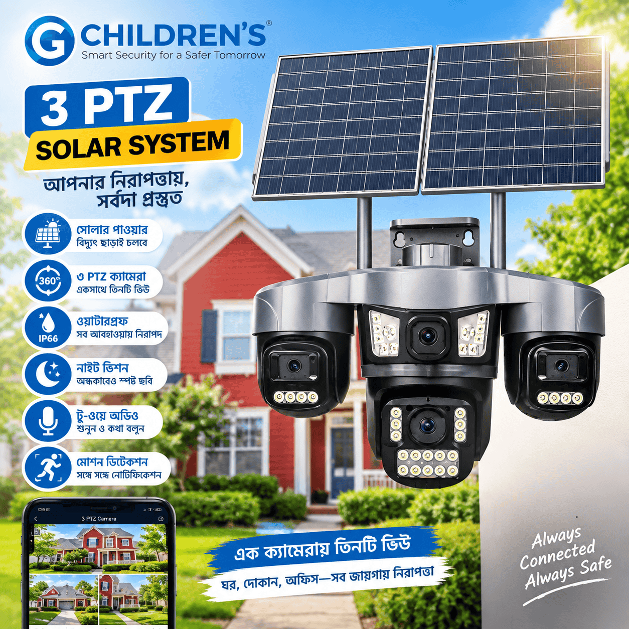 SOLAR 4 LENS 3 ptz